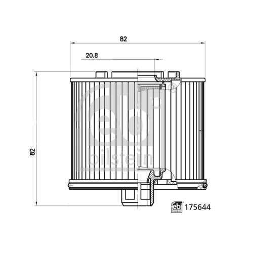 Palivový filter 175644 (FEBI Bilstein) - obr. 2