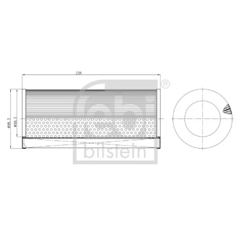 Olejový filter FEBI BILSTEIN 186038