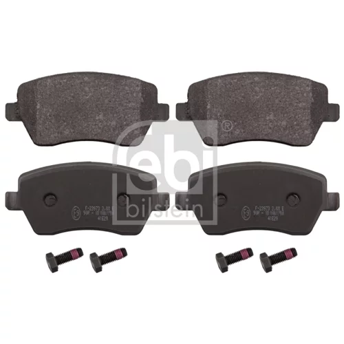 Sada brzdových platničiek kotúčovej brzdy FEBI Bilstein 116180