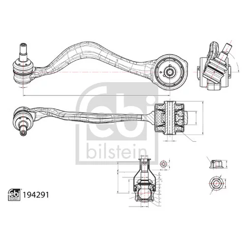 Rameno zavesenia kolies FEBI BILSTEIN 194291