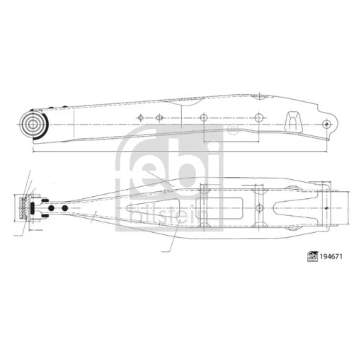 Rameno zavesenia kolies FEBI BILSTEIN 194671