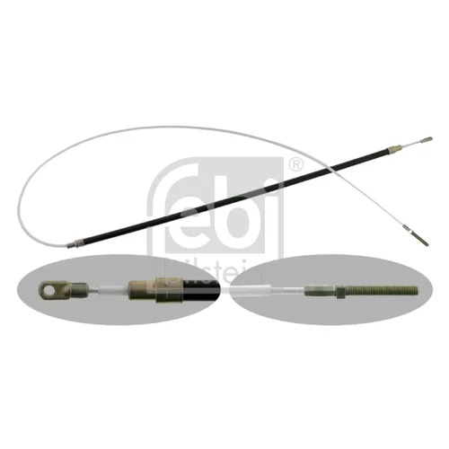 Ťažné lanko parkovacej brzdy 01751 (FEBI Bilstein)