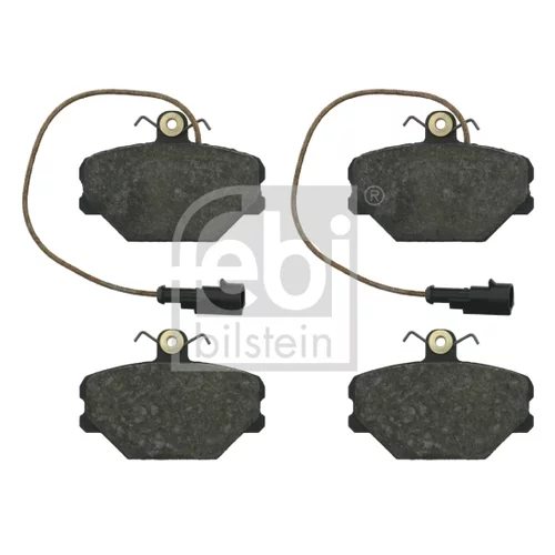 Sada brzdových platničiek kotúčovej brzdy FEBI BILSTEIN 16086
