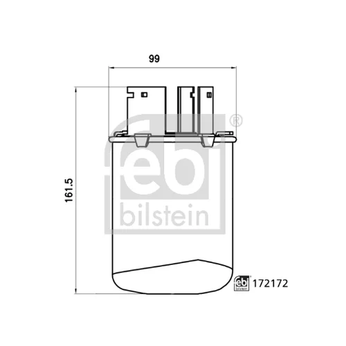 Palivový filter 172172 (FEBI Bilstein) - obr. 2