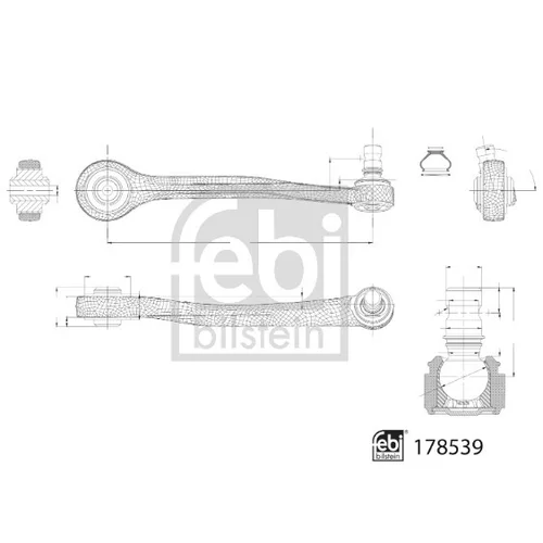 Rameno zavesenia kolies 178539 (FEBI Bilstein) - obr. 1