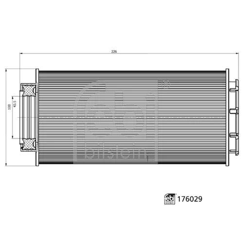 Palivový filter 176029 (FEBI Bilstein) - obr. 2