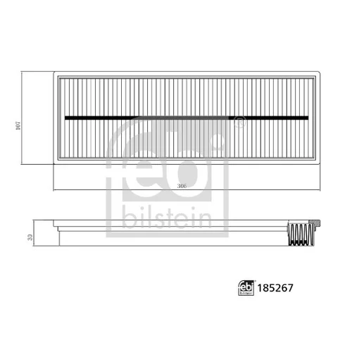 Filter vnútorného priestoru 185267 (FEBI Bilstein)