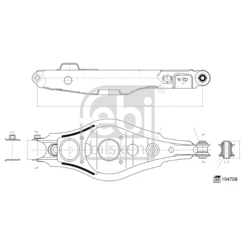 Rameno zavesenia kolies FEBI BILSTEIN 194708