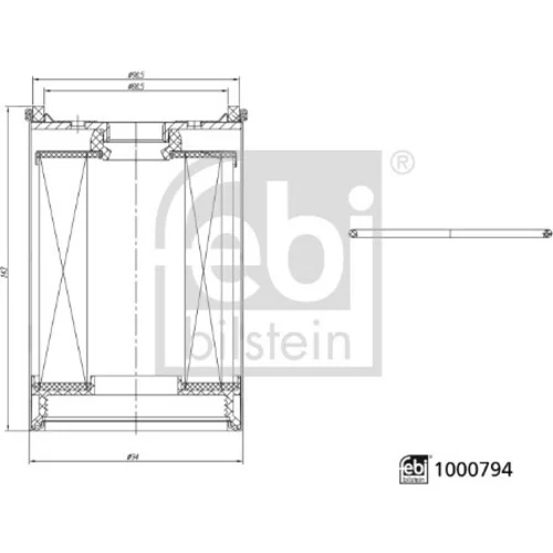 Palivový filter FEBI BILSTEIN 1000794