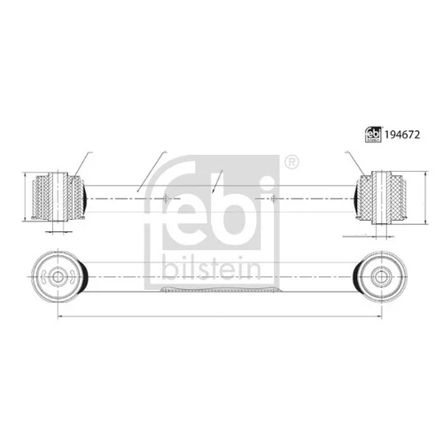 Rameno zavesenia kolies FEBI BILSTEIN 194672