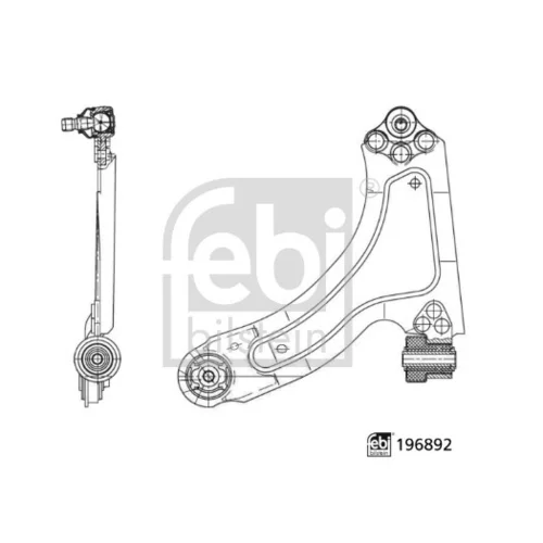 Rameno zavesenia kolies FEBI BILSTEIN 196892