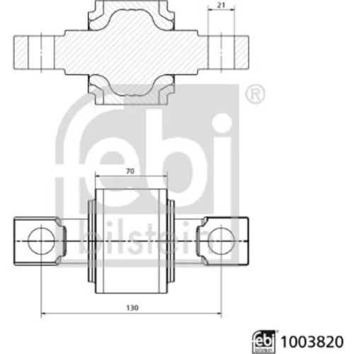 Sada na opravu vodiacej vzpery FEBI BILSTEIN 1003820
