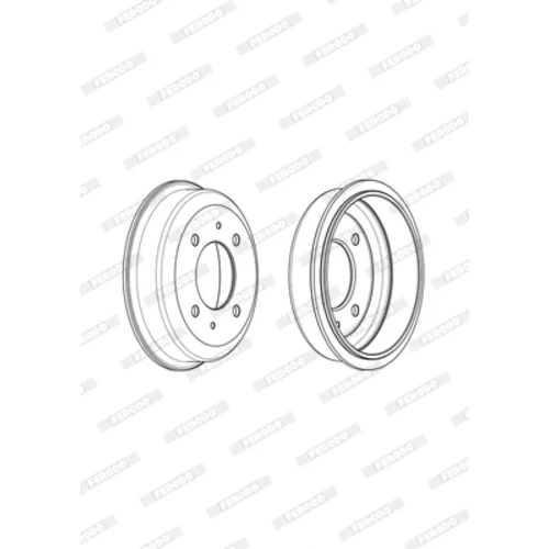 Brzdový bubon FDR329319 /FERODO/ - obr. 4