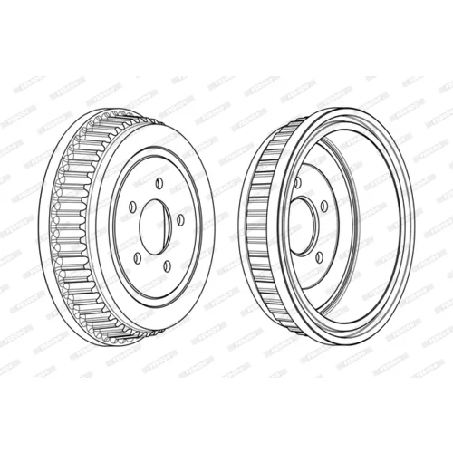 Brzdový bubon FDR329346 /FERODO/ - obr. 3