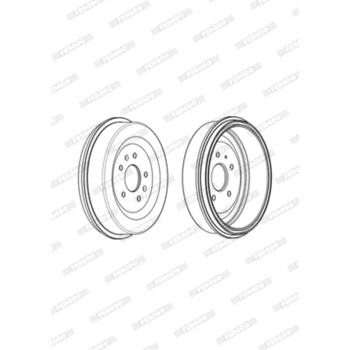 Brzdový bubon FDR329268 /FERODO/ - obr. 4