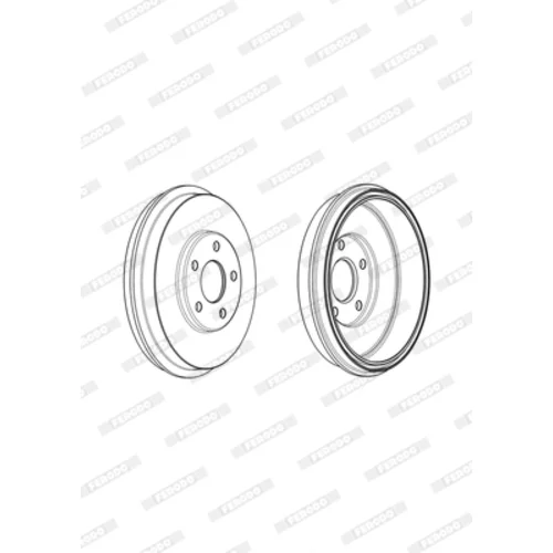 Brzdový bubon FDR329314 /FERODO/ - obr. 4