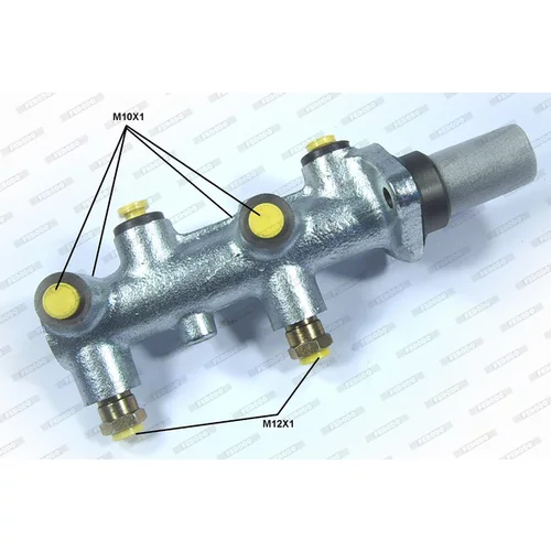 Hlavný brzdový valec FHM1259 /FERODO/ - obr. 2