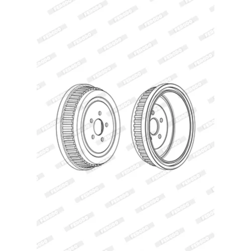 Brzdový bubon FDR329290 /FERODO/ - obr. 4