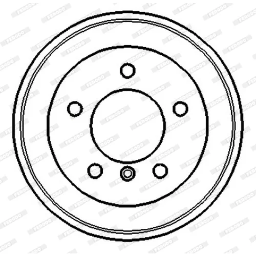 Brzdový bubon FDR329141 /FERODO/ - obr. 3