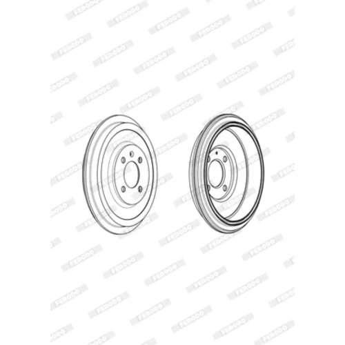 Brzdový bubon FDR329313 /FERODO/ - obr. 4