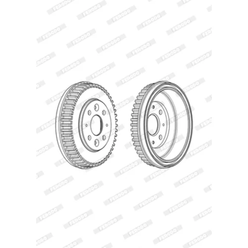 Brzdový bubon FDR329336 /FERODO/ - obr. 4
