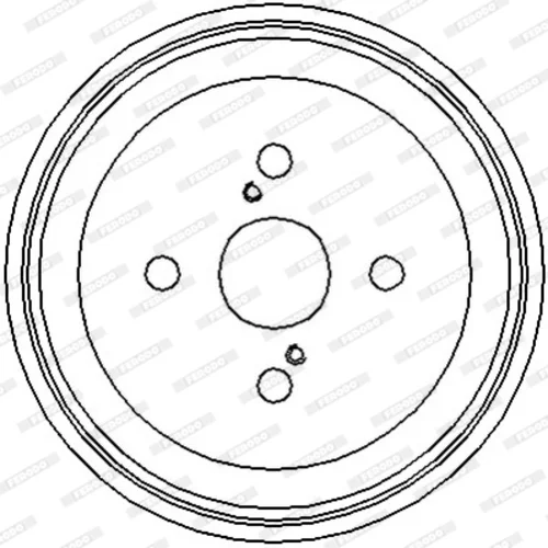Brzdový bubon FDR329088 /FERODO/ - obr. 3