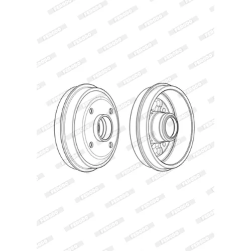 Brzdový bubon FDR329155 /FERODO/