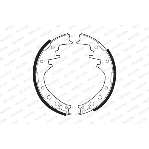 Sada brzdových čeľustí FSB171 /FERODO/ - obr. 1
