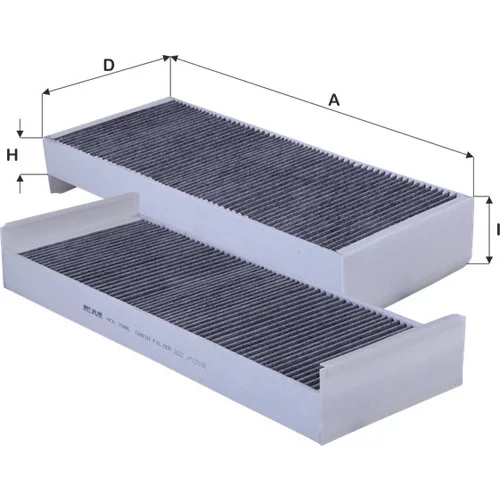 Filter vnútorného priestoru FIL FILTER HCK 7086