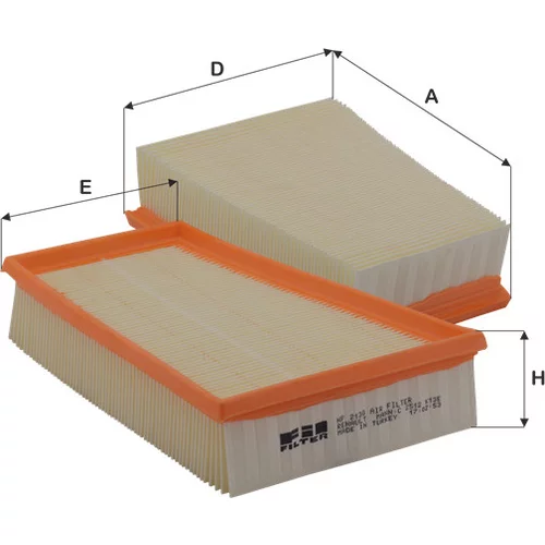 Vzduchový filter FIL FILTER HP 2130