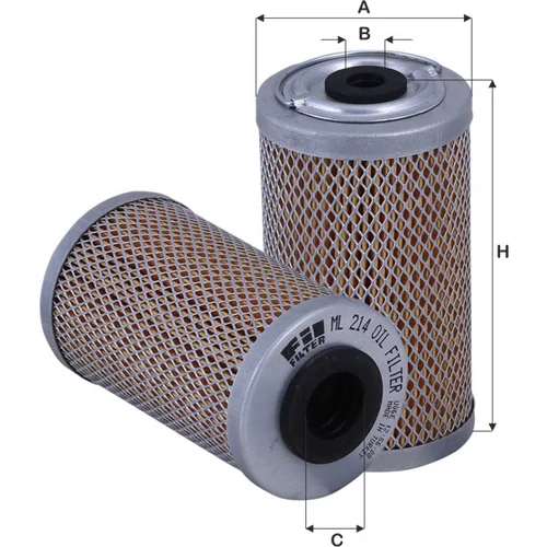 Olejový filter FIL FILTER ML 214
