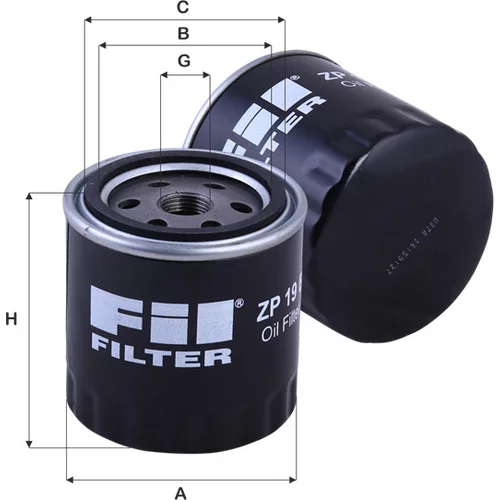 Olejový filter FIL FILTER ZP 19 B