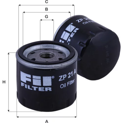 Olejový filter FIL FILTER ZP 21 A