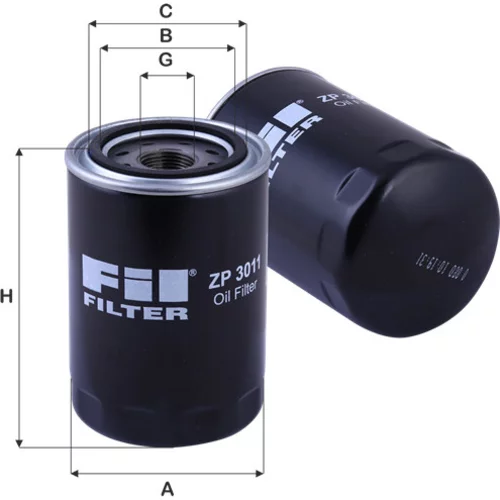 Olejový filter FIL FILTER ZP 3011