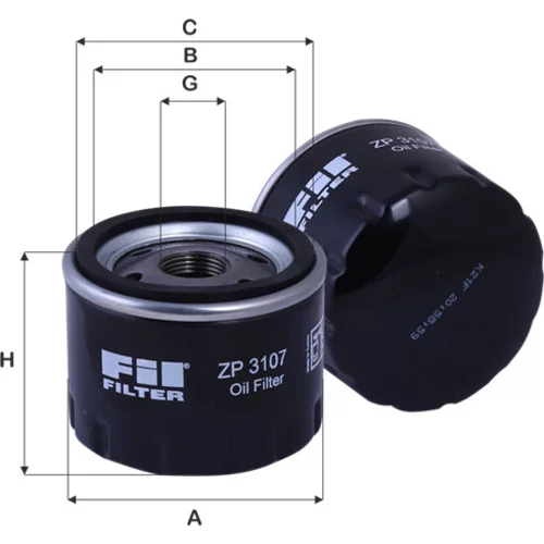 Olejový filter FIL FILTER ZP 3107