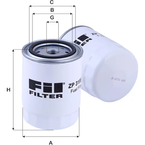 Palivový filter FIL FILTER ZP 3198 F