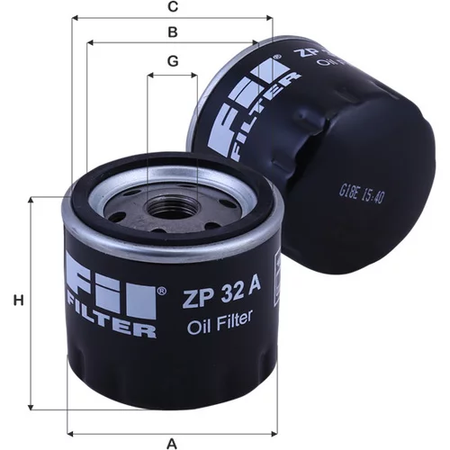 Olejový filter FIL FILTER ZP 32 A