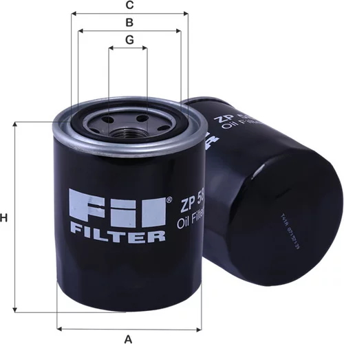 Olejový filter FIL FILTER ZP 58