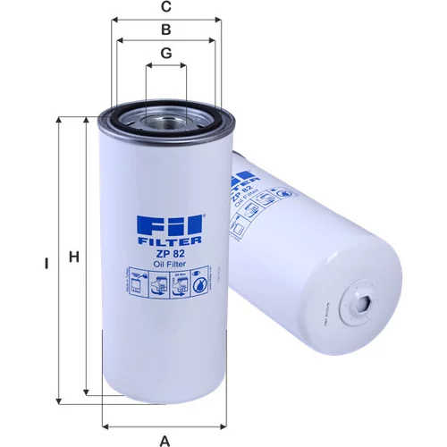 Olejový filter FIL FILTER ZP 82