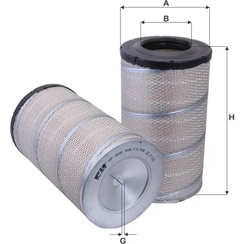 Vzduchový filter FIL FILTER HP 2691