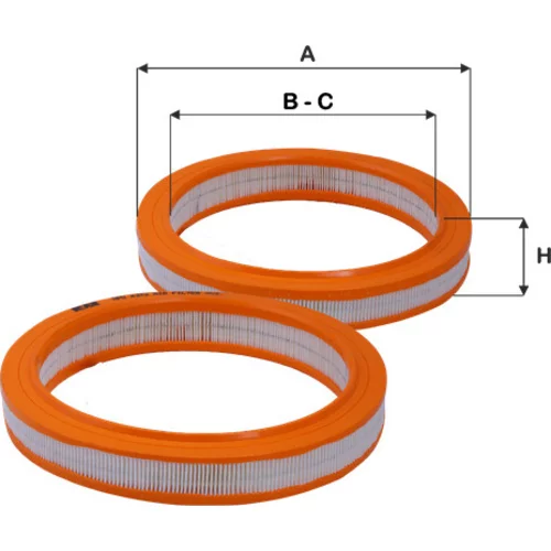 Vzduchový filter FIL FILTER HPU 4372