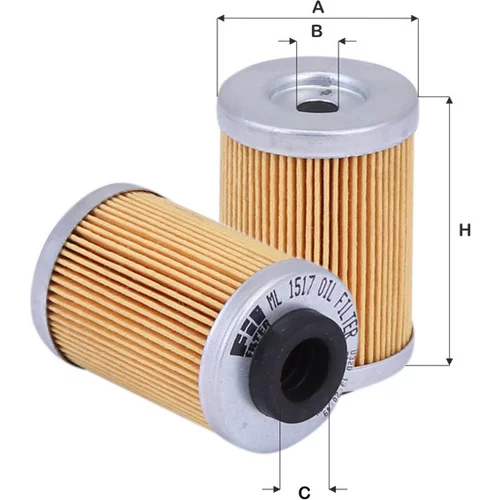 Olejový filter FIL FILTER ML 1517