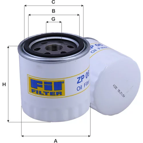 Olejový filter FIL FILTER ZP 06