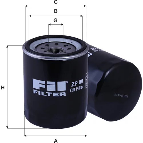 Olejový filter FIL FILTER ZP 09
