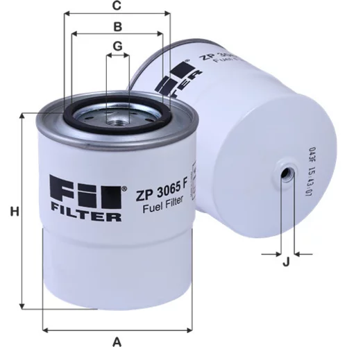 Palivový filter FIL FILTER ZP 3065 F