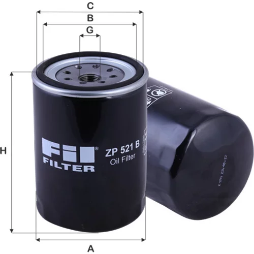 Olejový filter FIL FILTER ZP 521 B
