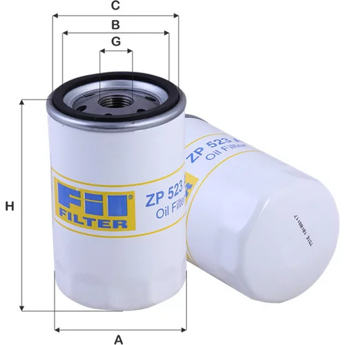 Olejový filter FIL FILTER ZP 523 A