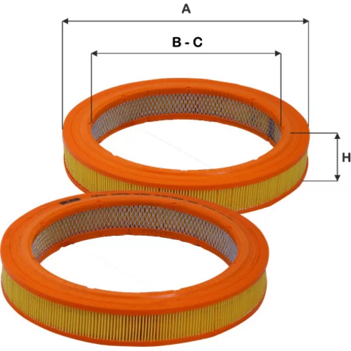 Vzduchový filter FIL FILTER HPU 4376
