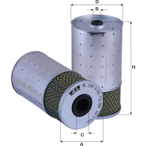 Olejový filter FIL FILTER ML 1247 A