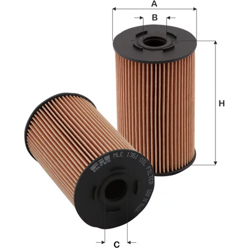 Olejový filter FIL FILTER MLE 1351